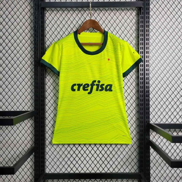 Camisa Palmeiras Home 23/24 Feminina - Verde Neon 