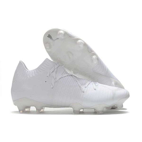 (DEFEITO) Chuteira Campo Puma Future (FG) - Branco (MANCHA DE COLA)