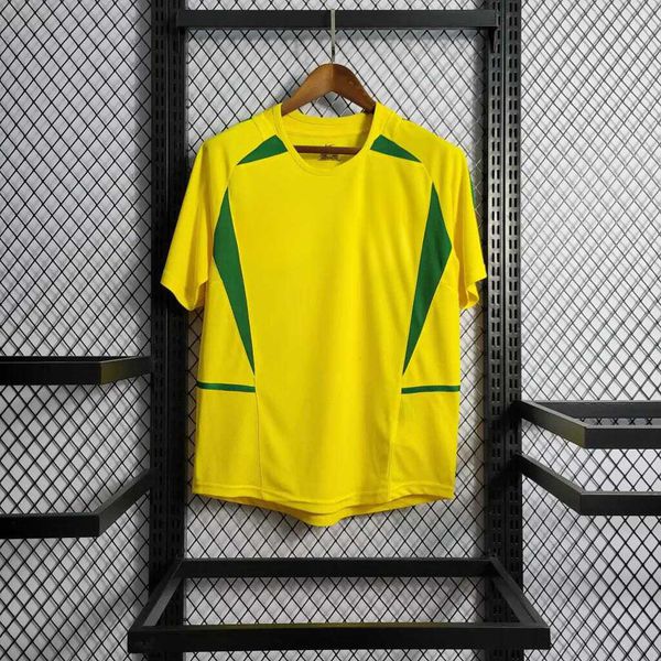 Camisa Retrô Seleção Brasileira Home I 2002 - Copa Do Mundo