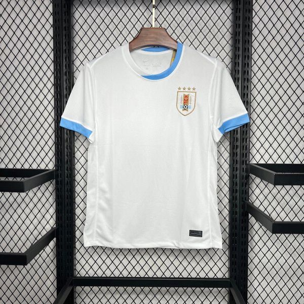 Camisa Seleção Uruguai Away II 2024 - Branca