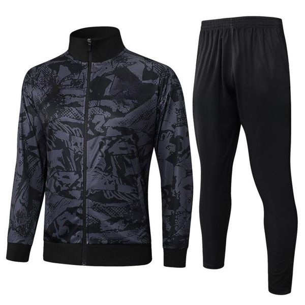 Conjunto Agasalho Zíper Completo Viagem Corinthians - Preto - 25/26