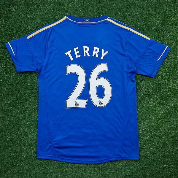 Camisa Retrô Chelsea Home I 12/13 Terry #26 - Azul - Masculina