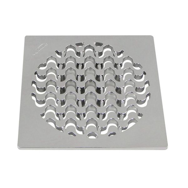 AMANCO GRELHA COPACABANA ABS CROMADA QUADRADA 150