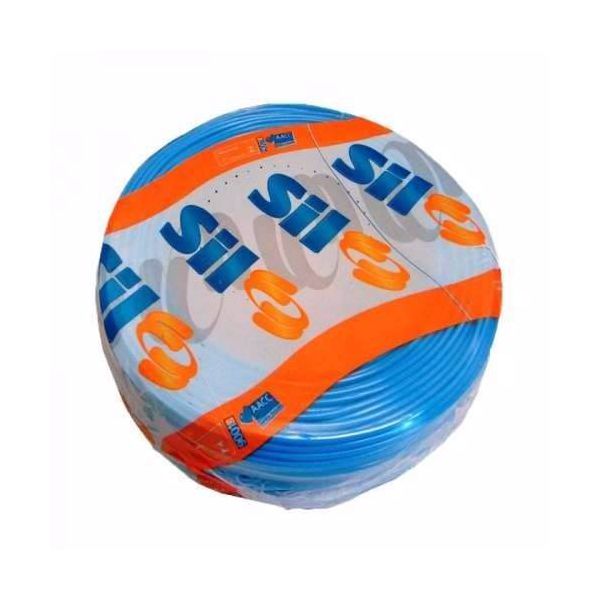 SIL CABO FLEXIVEL 2,50 AZUL C/100M