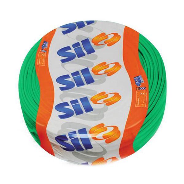 SIL CABO FLEXIVEL 6,00 VERDE C/100M