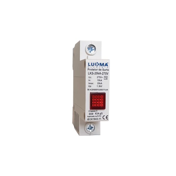 LUKMA DISPOSITIVO PROTECAO DPS 20KA 275V CARTUCHO FIXO