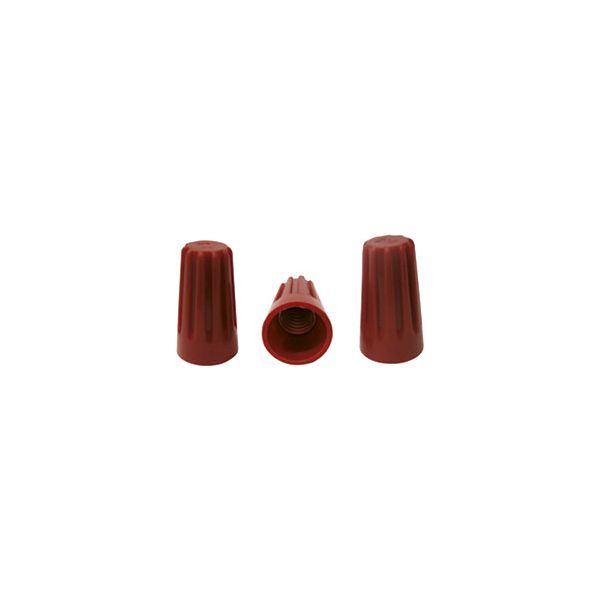 LUKMA EMENDA RAPIDA ROSCA 4,0MM VERMELHO C/100