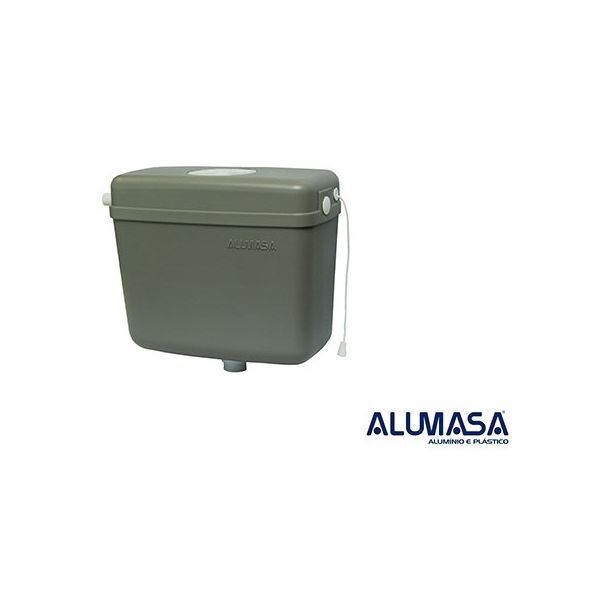 ALUMASA CAIXA DE DESCARGA CINZA