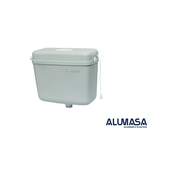 ALUMASA CAIXA DE DESCARGA CINZA CLARO