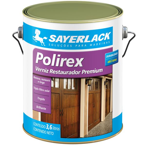 SAYERLACK VERNIZ POLIREX IMBUIA 3,6LT