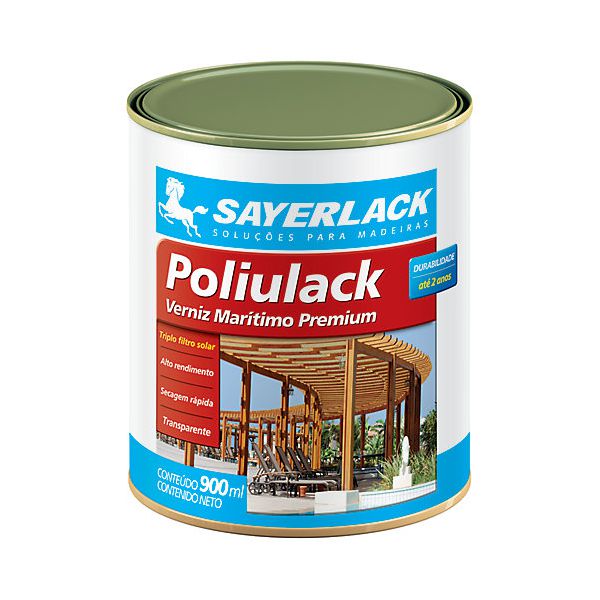 SAYERLACK VERNIZ POLIULACK ACETINADO 900ML