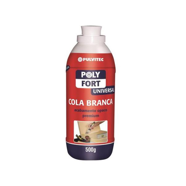 PULVITEC COLA BRANCA POLYFORT 500GR