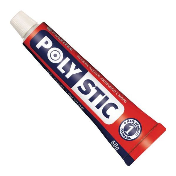 PULVITEC COLA SILICONE POLYSTIC ACETICO INCOLOR 50GR