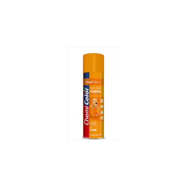 BASTON SPRAY CHEMICOLOR LUMINOSA LARANJA 400ML
