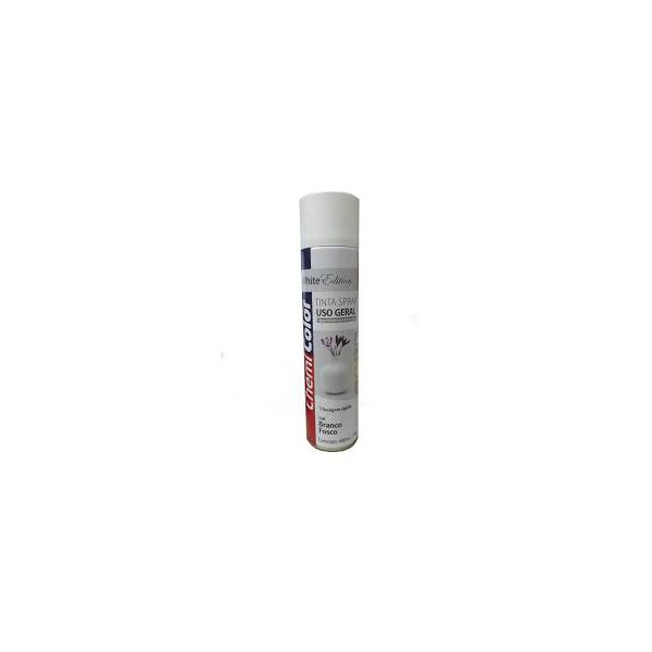 BASTON SPRAY CHEMICOLOR USO GERAL BRANCO FOSCO 400ML