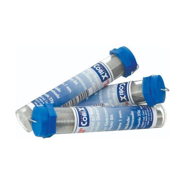 COBIX SOLDA TUBO 1MM 63 X 37 C/ BARRA 22GRS