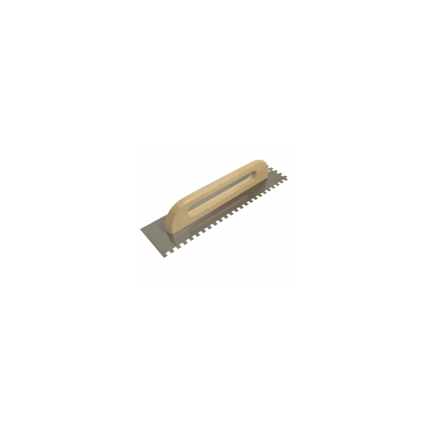 CORTAG DESEMPENADEIRA AÇO DENTADA 12X48CM DENTE 10