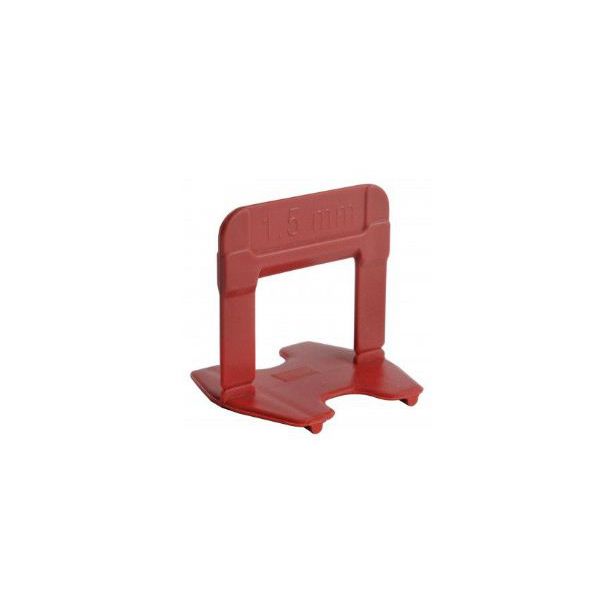 CORTAG ESPAÇADOR NIVELADOR ECO 1,5MM VERMELHO C/50