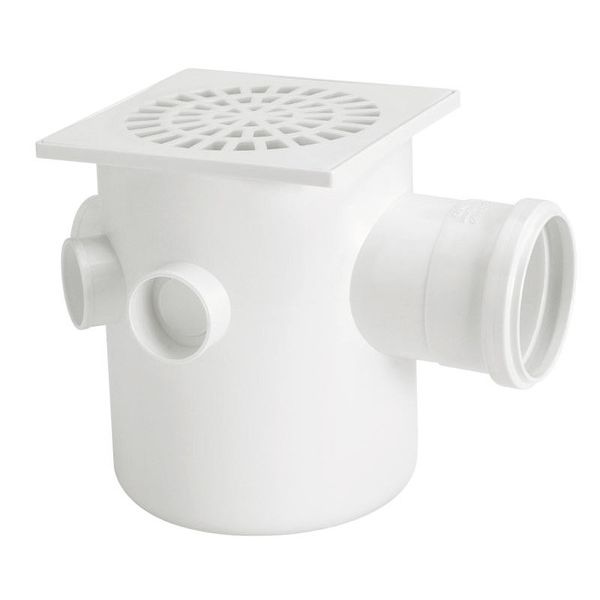 AMANCO CAIXA SIFONADA QUAD BRANCA (150X185X75)