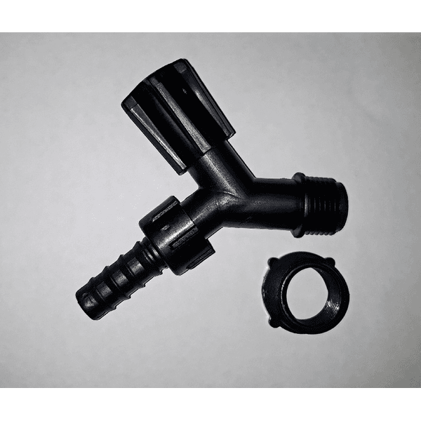AMANCO TORNEIRA PVC JARDIM PRETA 1/2 E 3/4