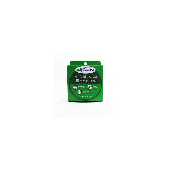 AMANCO VEDA ROSCA 18MMX25MT