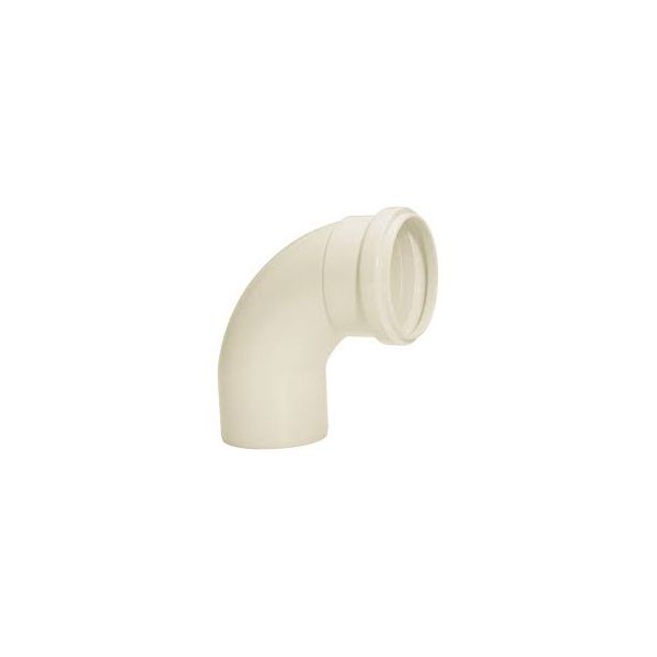 PLASTUBOS CURVA ESGOTO CURTA 90X75MM