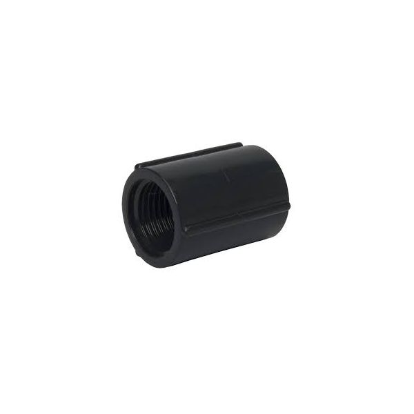 PLASTUBOS LUVA PVC PRETA 1/2