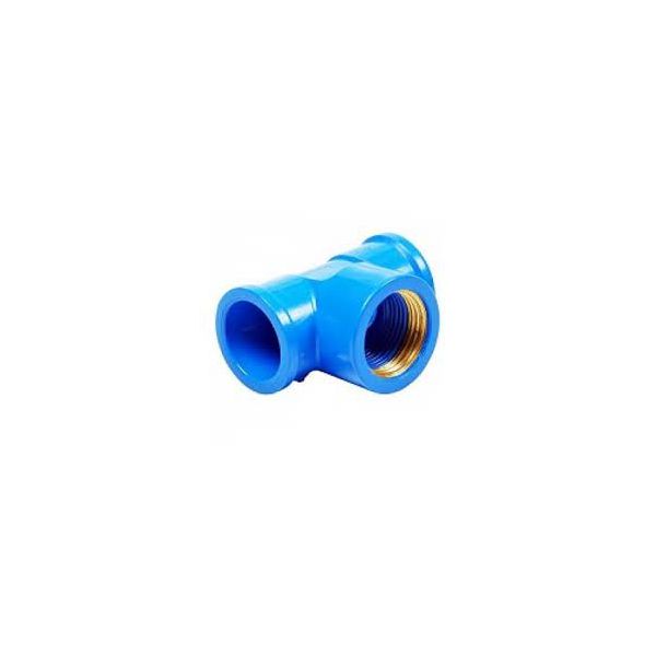 PLASTUBOS TE AZUL 25MMX3/4