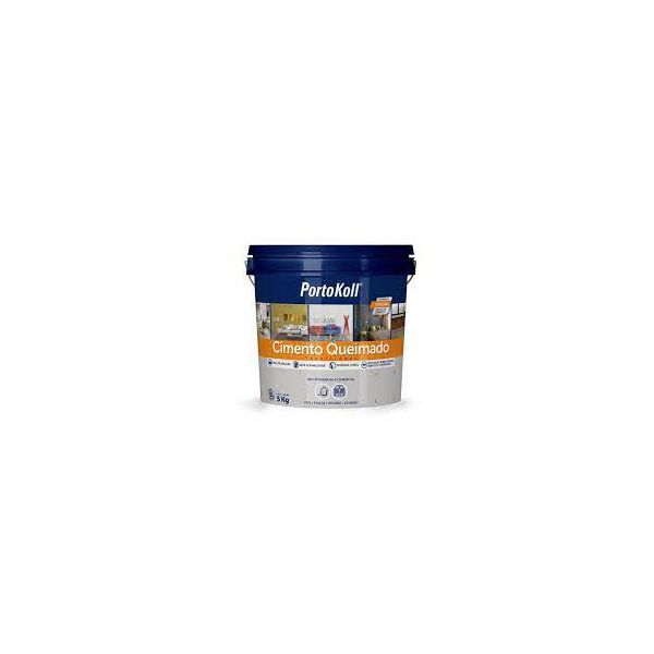 PORTOKOLL CIMENTO QUEIMADO CARBONO BALDE 5KG