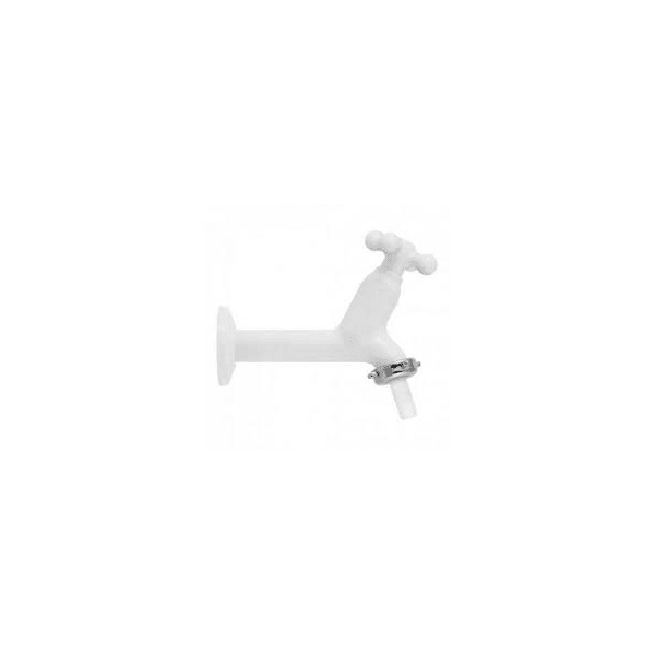 VIQUA TORNEIRA PIA LONGA 15CM BRANCA C/BICO (MARUJA)