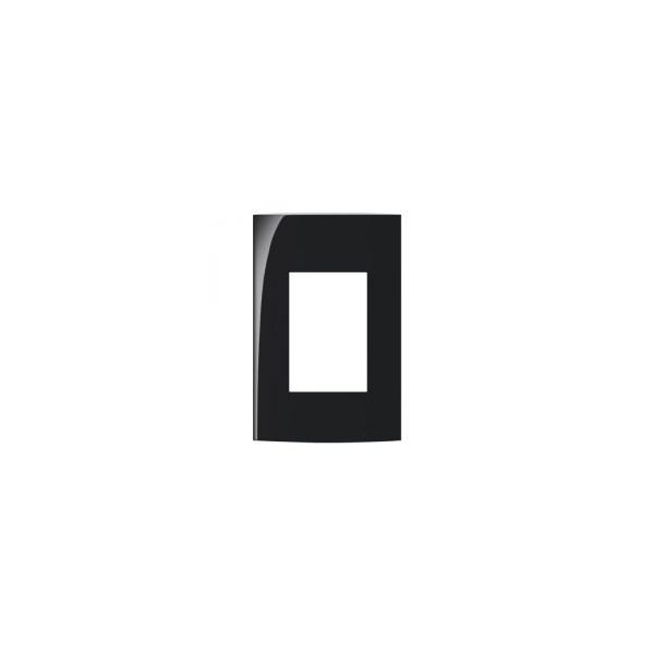 MARGIRIUS EBONY SLEEK PLACA 4 X 2 3 POSTOS HORIZONTAL