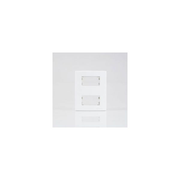 MARGIRIUS SLEEK CAIXA SOBREPOR 95X75 2POSTOS SEP. C/SUPORTE BR