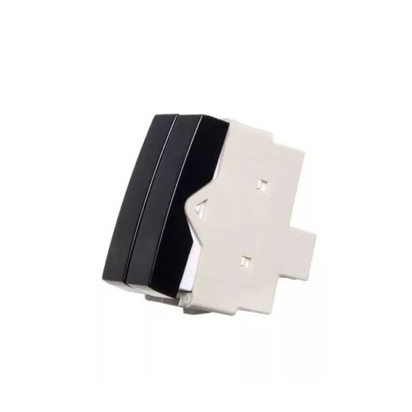 MARGIRIUS EBONY SLEEK INTERRUPTOR DUPLO PARALELO 10A 250V