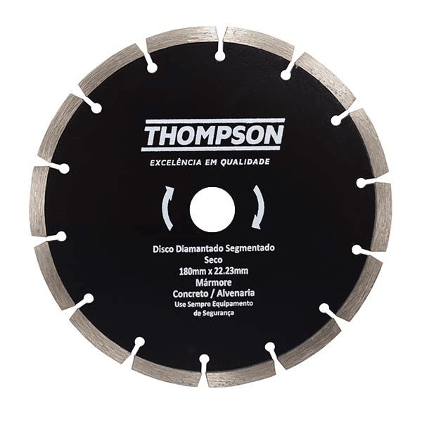 THOMPSON DISCO DIAMANTADO SEGMENTADO 180MM