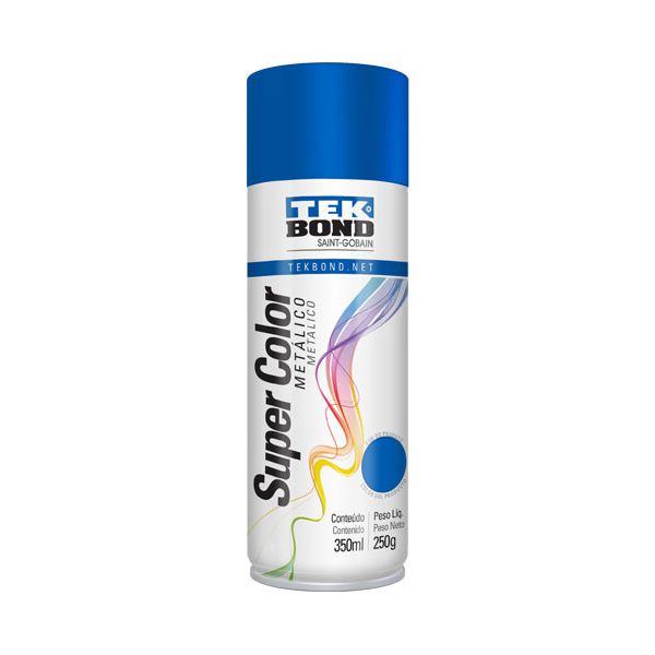 TEK BOND SPRAY AZUL METALICO 350ML / 250G