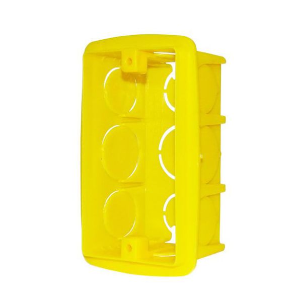 ILUMI CAIXA LUZ PVC AMARELA 4X2