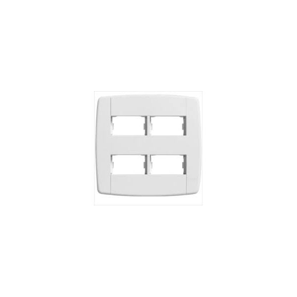 ILUMI LEV PLACA 4X4 2+2 MODULOS SEPARADOS