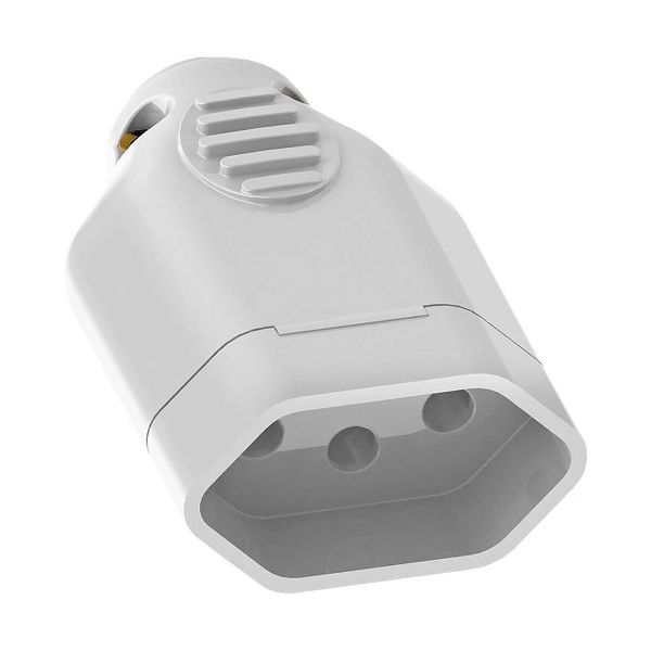 ILUMI PINO FEMEA CINZA 2P+T 10A C/10