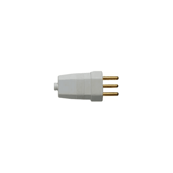 ILUMI PINO MACHO CINZA 2P+T 10A C/10