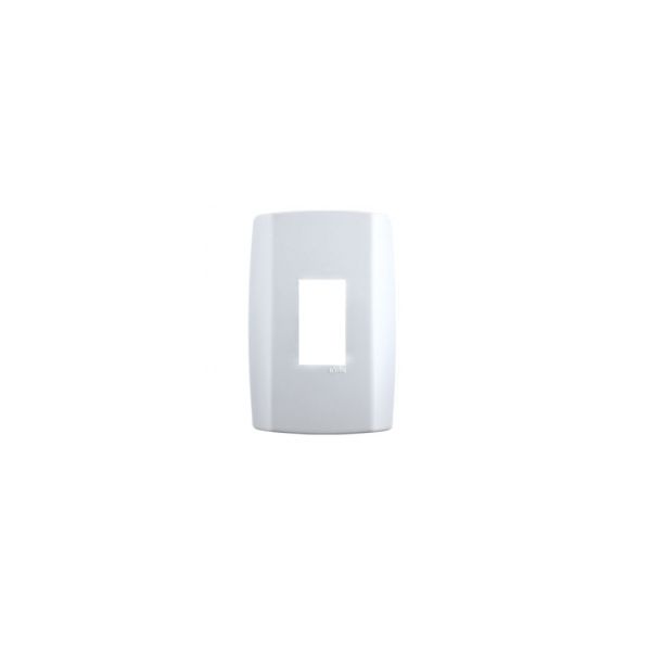 ILUMI PLACA SLIM 4X2 C/SUP. 1 MODULO VERTICAL