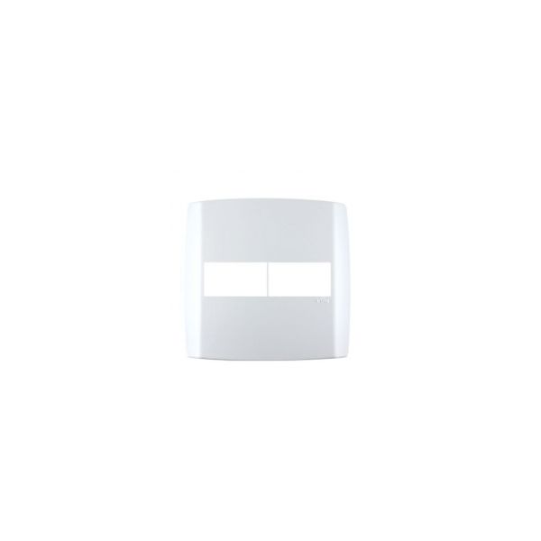 ILUMI PLACA SLIM 4X4 C/SUP. 1+1 MODULO HORIZONTAL