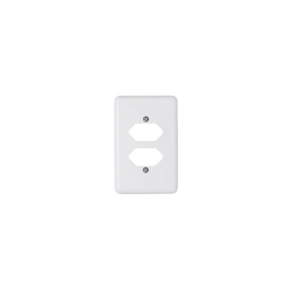 ILUMI STYLUS PLACA 4X2 (2 TOMADAS)