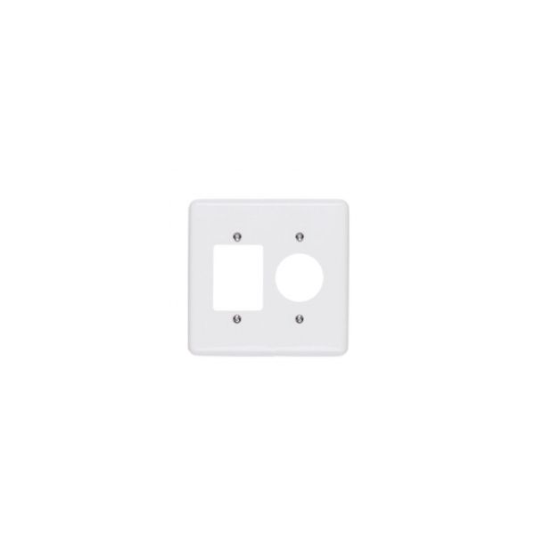 ILUMI STYLUS PLACA 4X4 (3 INTERRUPTORES + 1 TOMADA REDONDA)