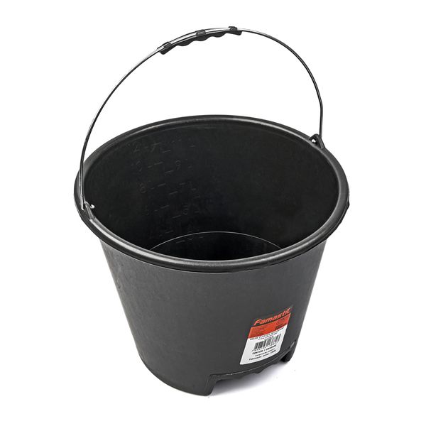 FAMASTIL BALDE PLASTICO REFORÇADO 12LTS.