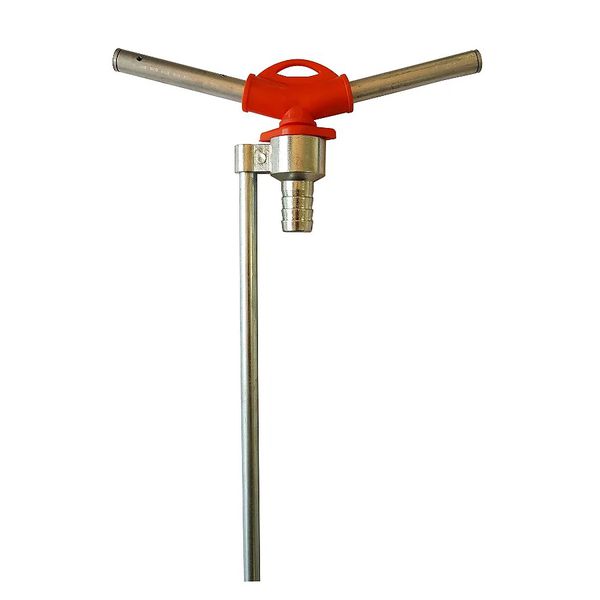 GARDEN IRRIGADOR GIRATÓRIO 1/2' C/ 2 HASTES DE ALUMINIO
