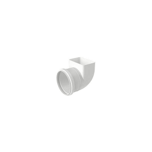 CONEXTEC JOELHO RETANGULAR P/ CALHA 100MM