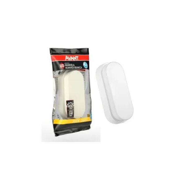 AVANT ARANDELA HUMMER BRANCA 5W X 3000K BIVOLT (LUZ AMARELA)