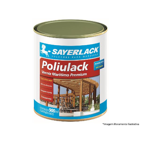 SAYERLACK VERNIZ POLIULACK BRILHANTE 900ML