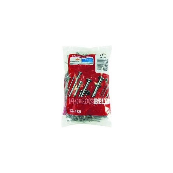 BELGO PREGO C/ CABEÇA 22x48 1Kg