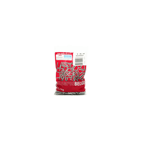 BELGO PREGO GRAMPO POLIDO P/ CERCA 1X9 1Kg